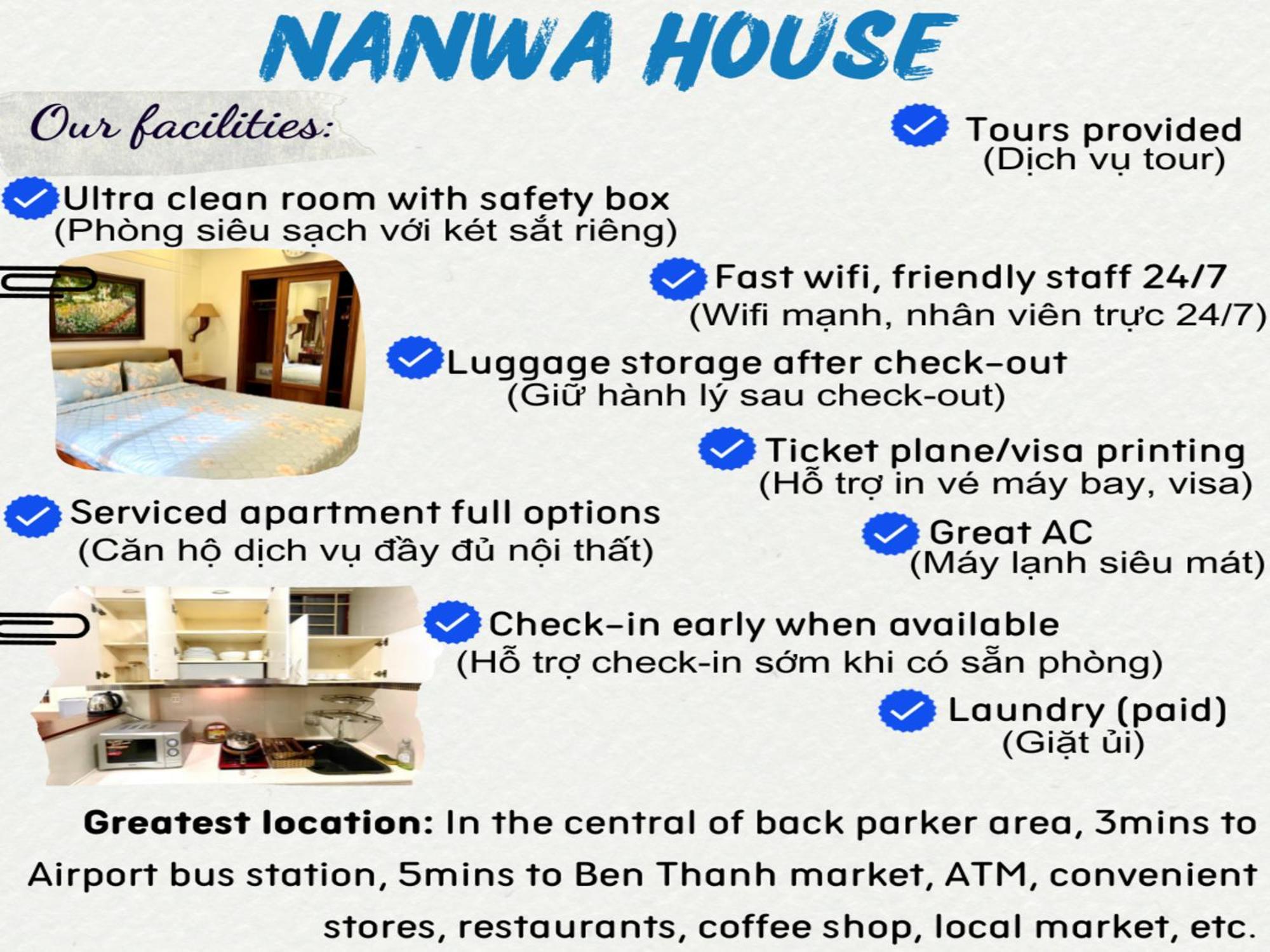 ホーチミン市Nanwa Houseアパートメント エクステリア 写真